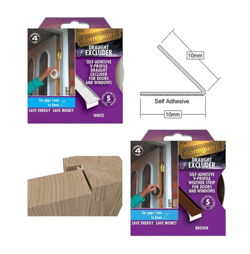 V-Seal draught excluder window