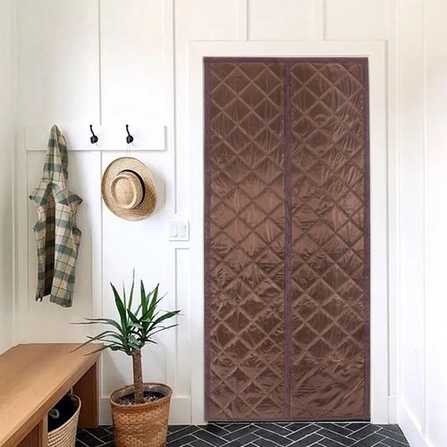 Pvc insulated door curtain - door,