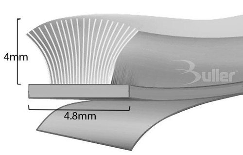 Draught excluder seal - draught,