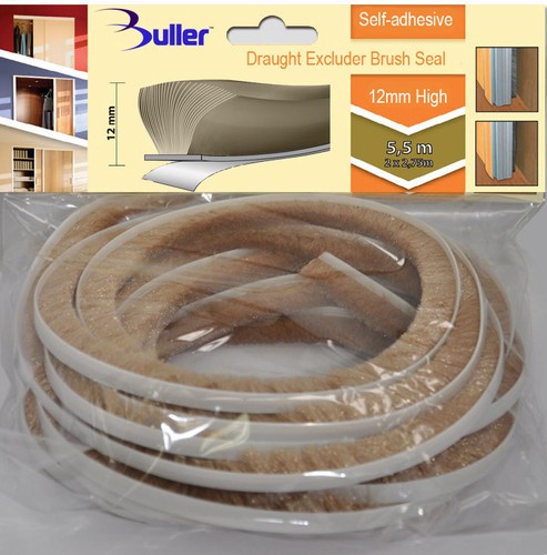 Beige seal brush - brush, draught