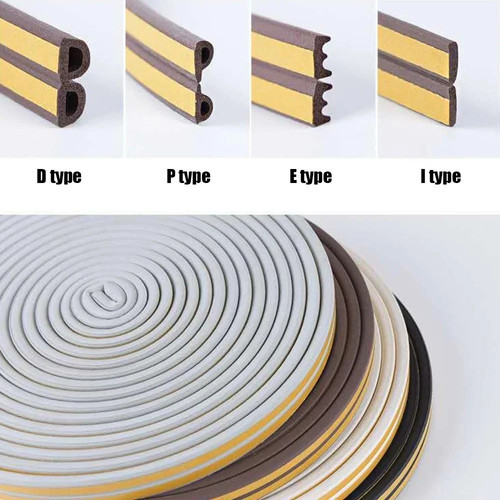 Self adhesive door seal strip - door,