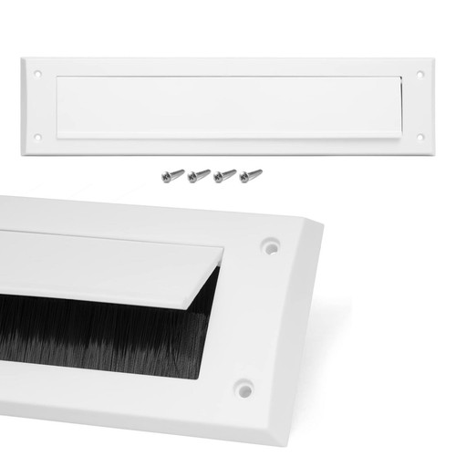 Plastic letter box - letter, plate